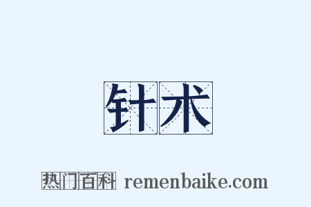 针术是什么意思的图片
